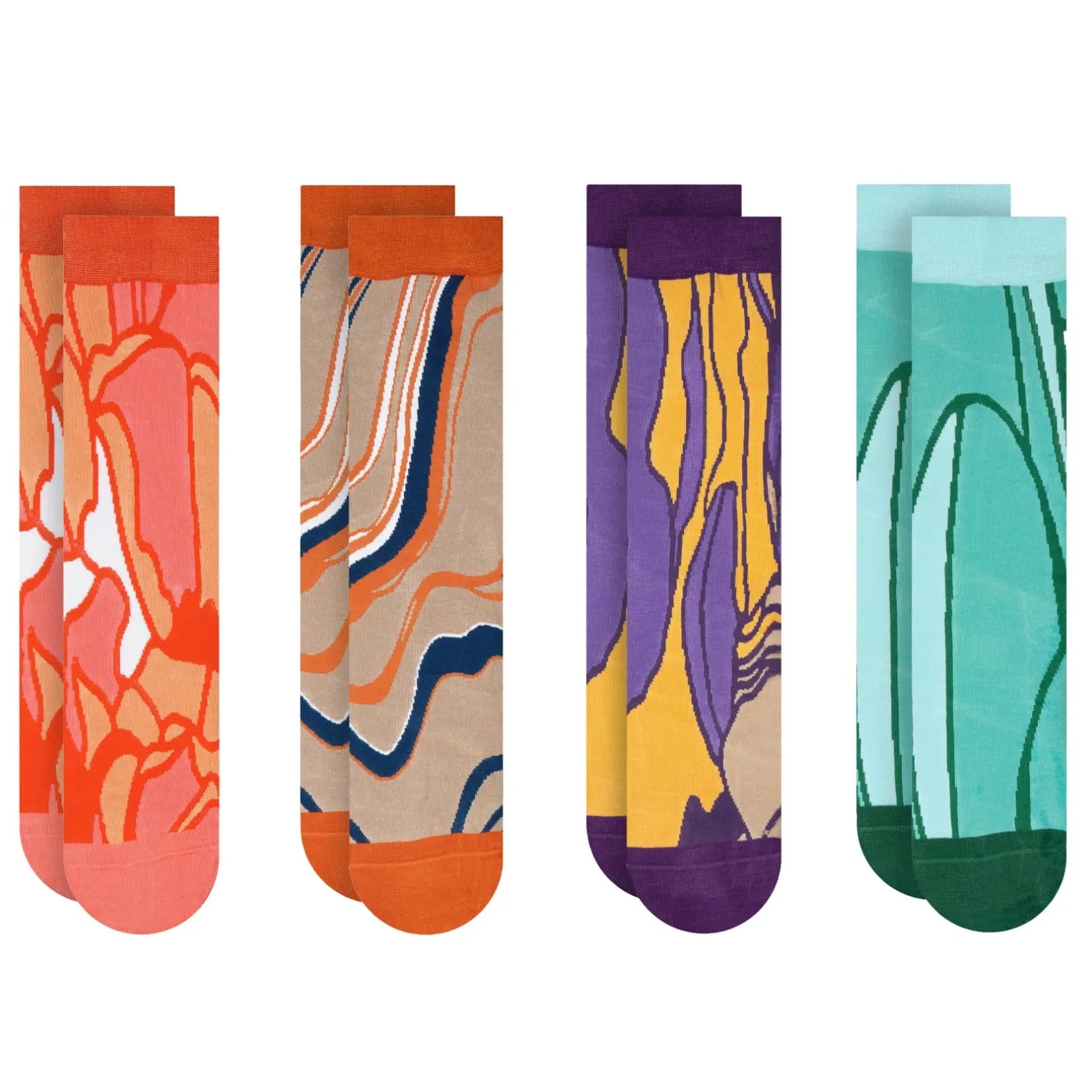 4 Pack Desert Collection Socks - WWF®