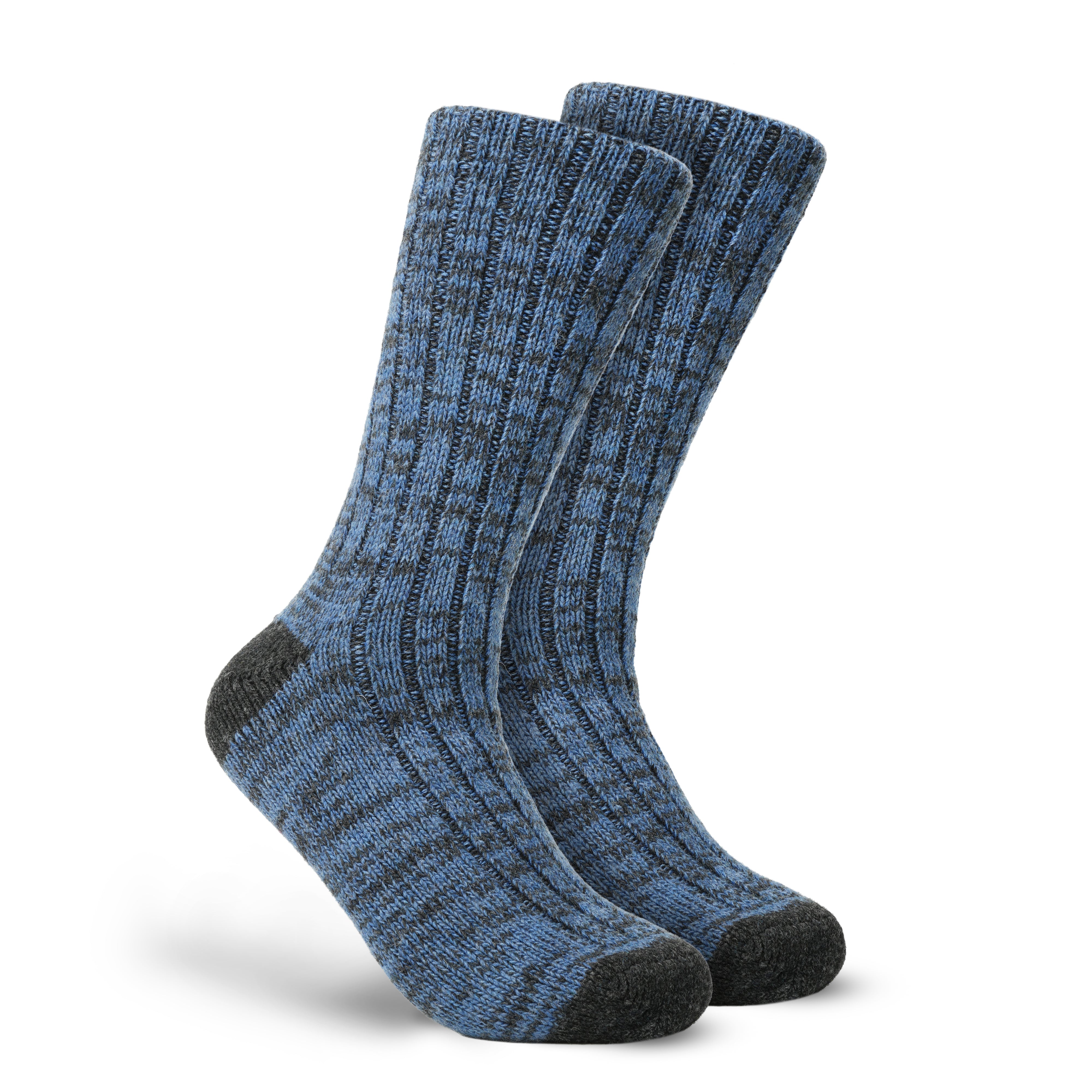 Cashmere & Wool Blue Socks