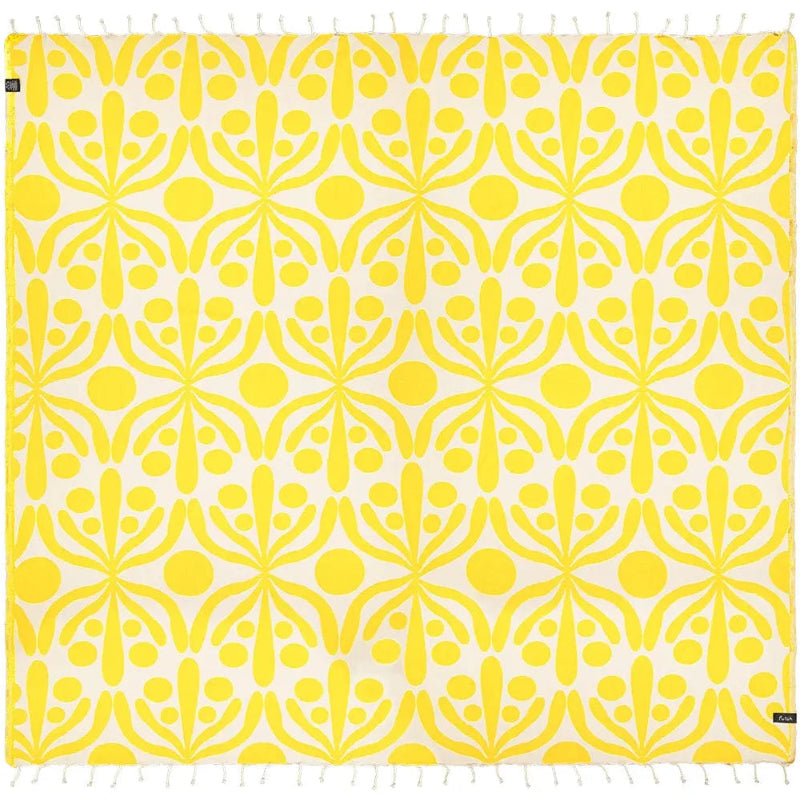 Flora XL Beach Towel