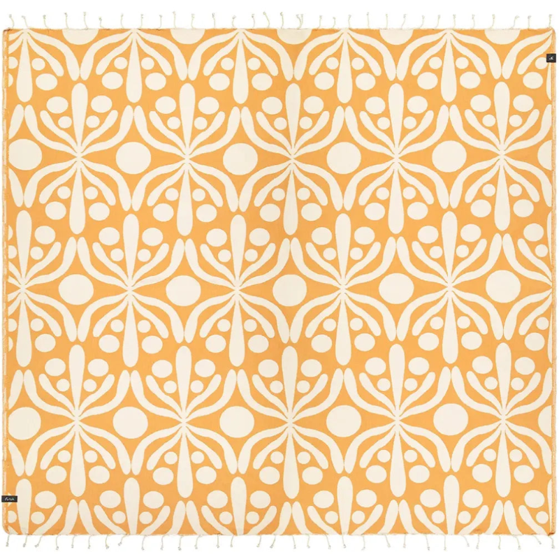 Flora XL Beach Towel