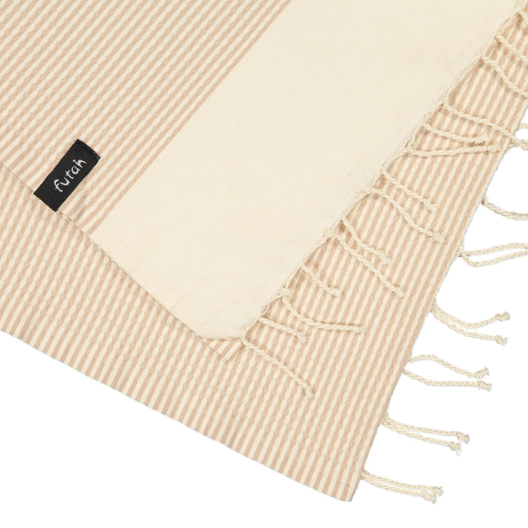 Nazaré Mocha XL Beach Towel