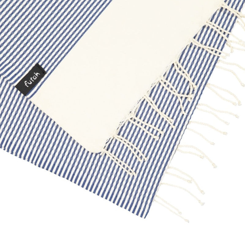 Nazaré Marine Blue XL Beach Towel