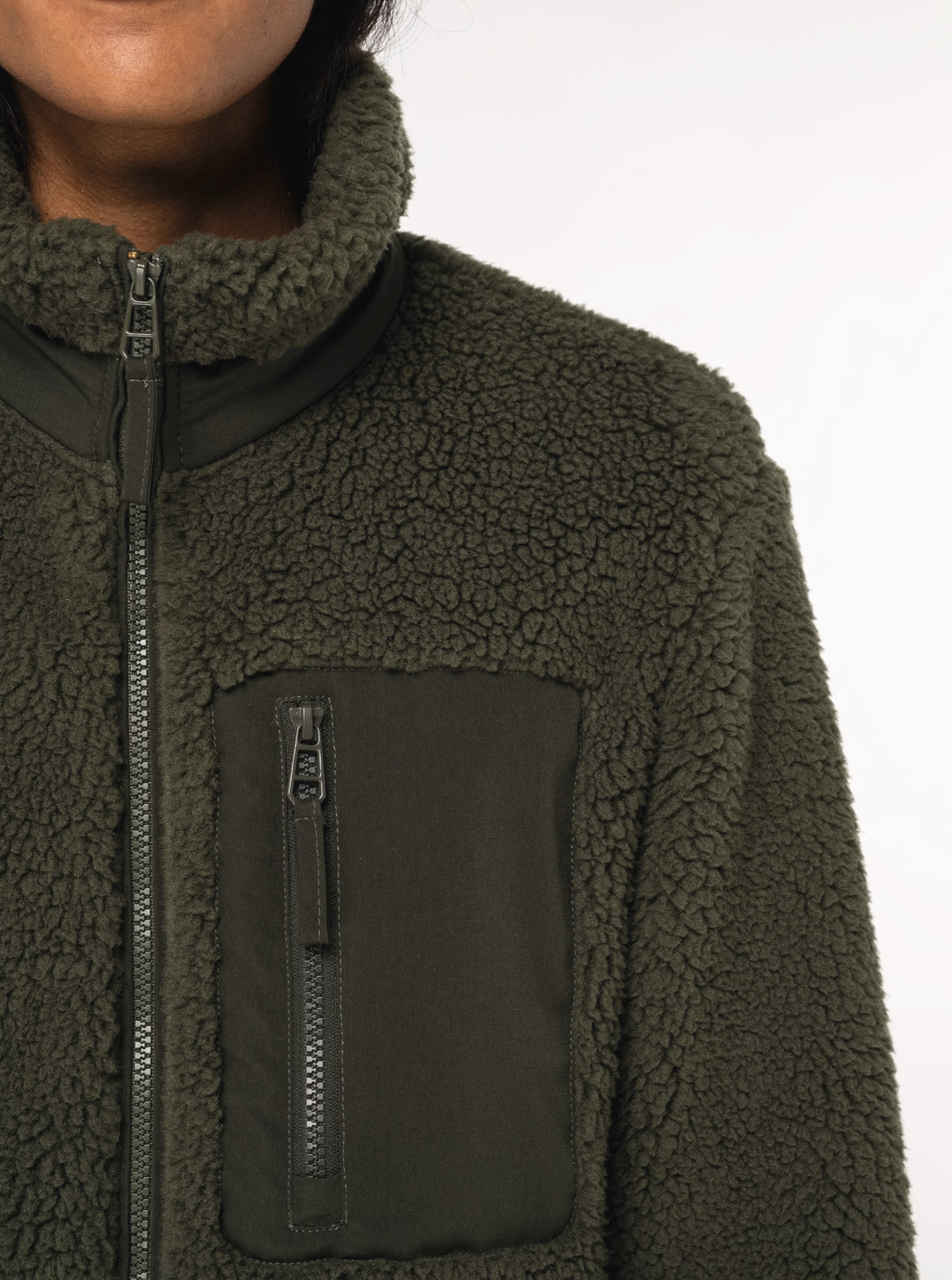 Sherpa Jacket Khaki