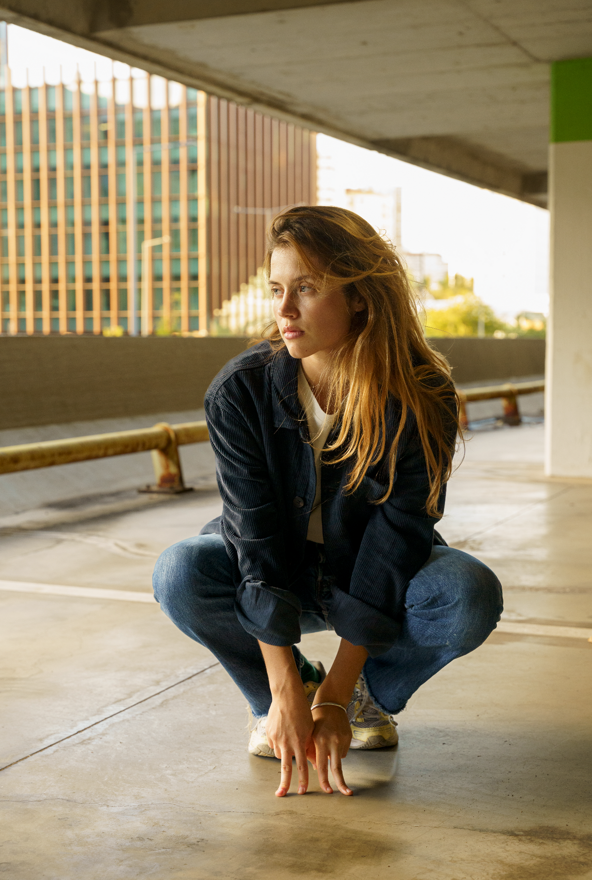 Corduroy Jacket Blue