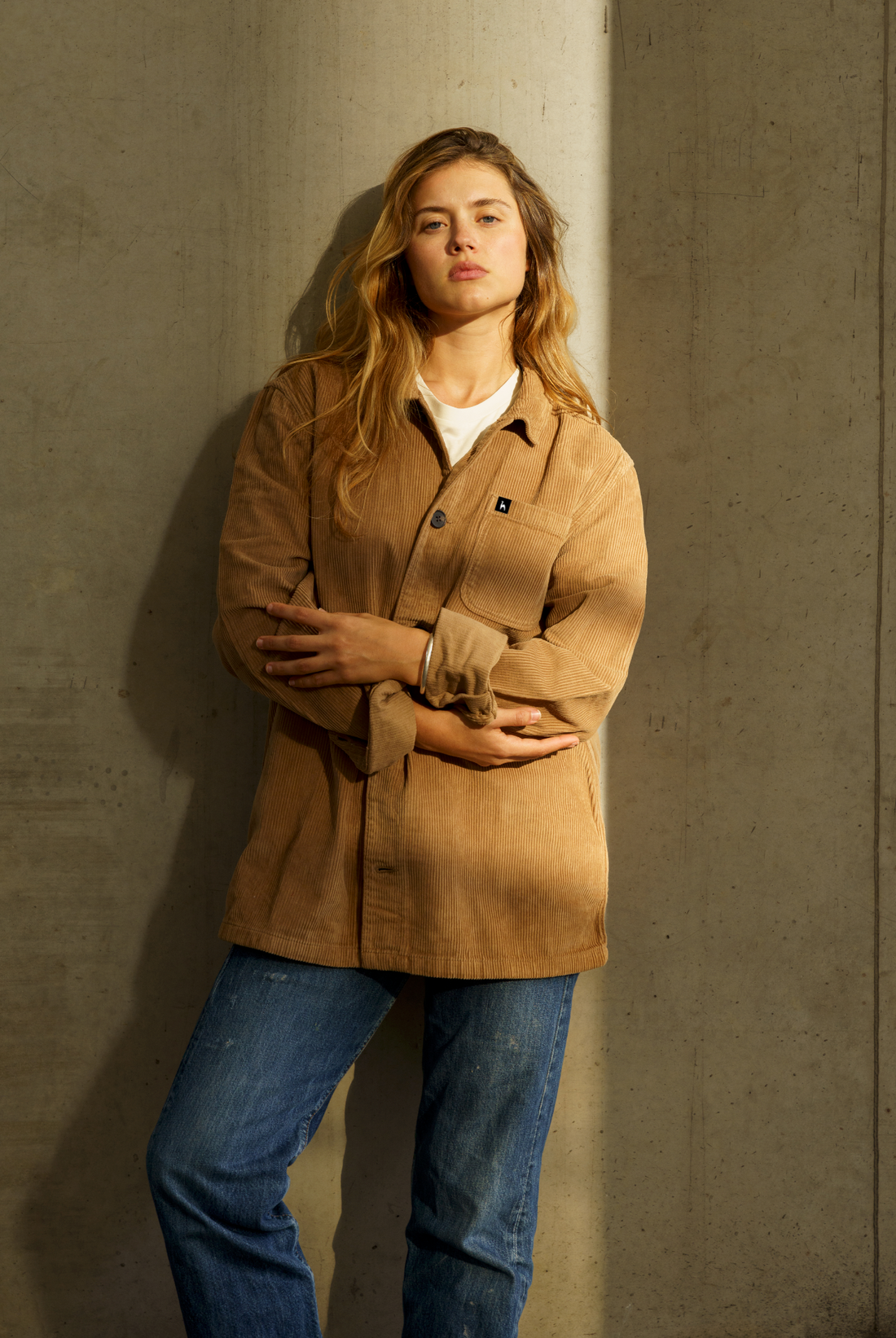 Corduroy Jacket Beige