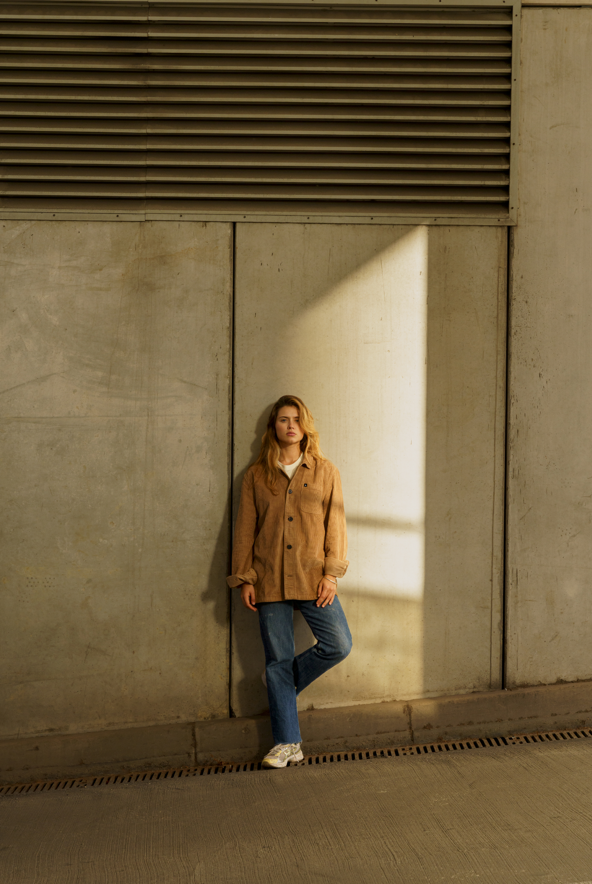Corduroy Jacket Beige