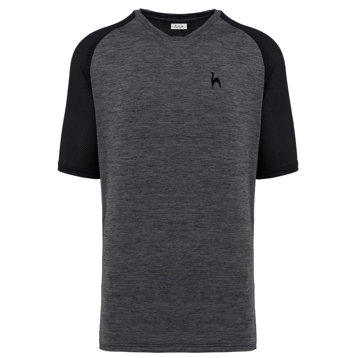 Sports Black Grey T-shirt