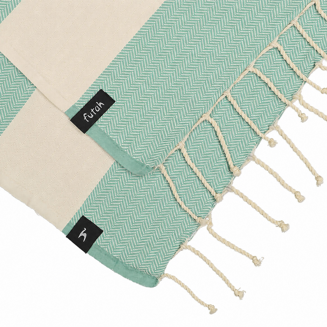 Bedu Sea Greens Kids Beach Towel