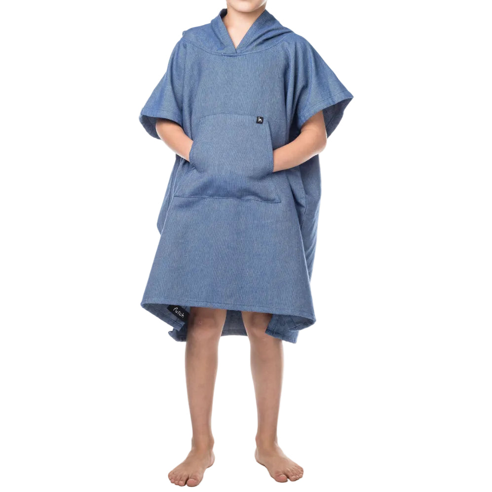 Ericeira Marine Blue Kids Poncho