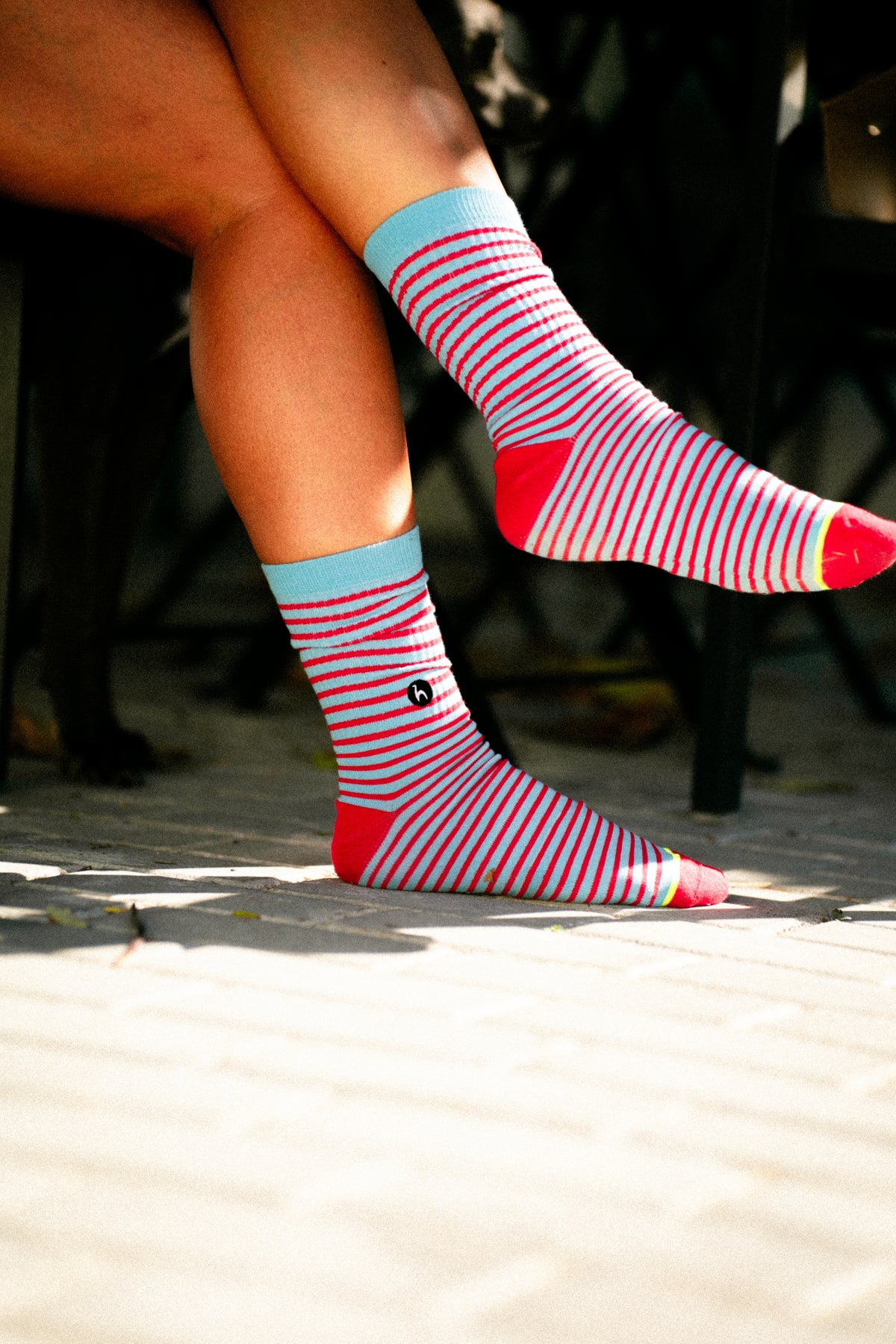 Berlenga Blue/Red Socks