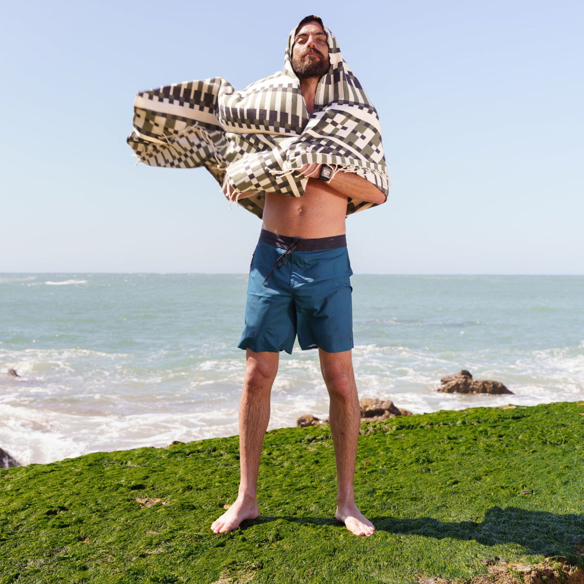 Ericeira Teal Green Boardshorts