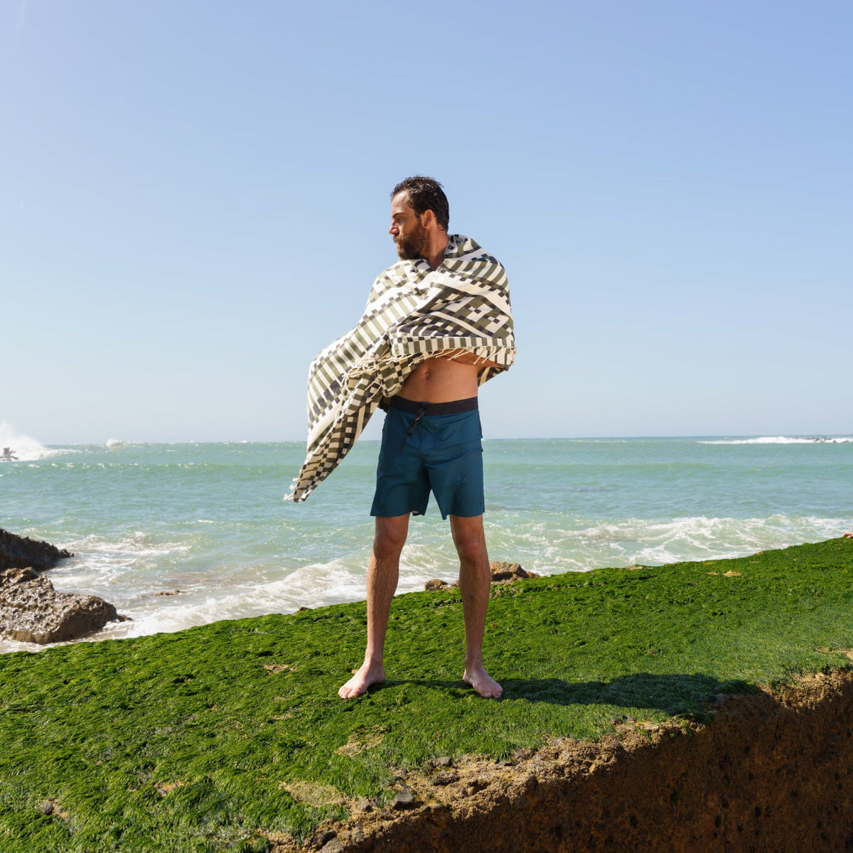 Ericeira Teal Green Boardshorts