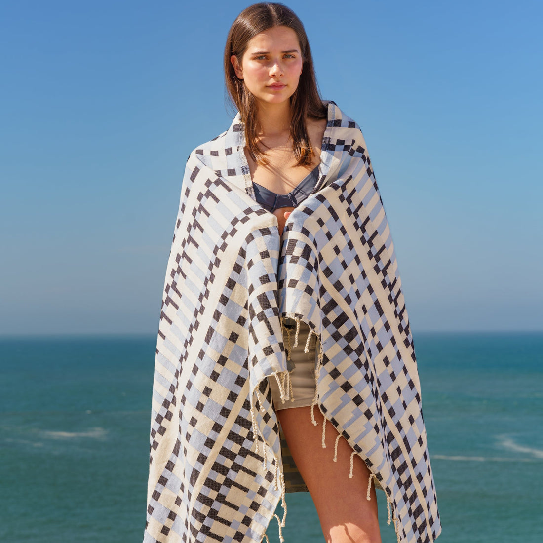 Cacela Blue Beach Towel