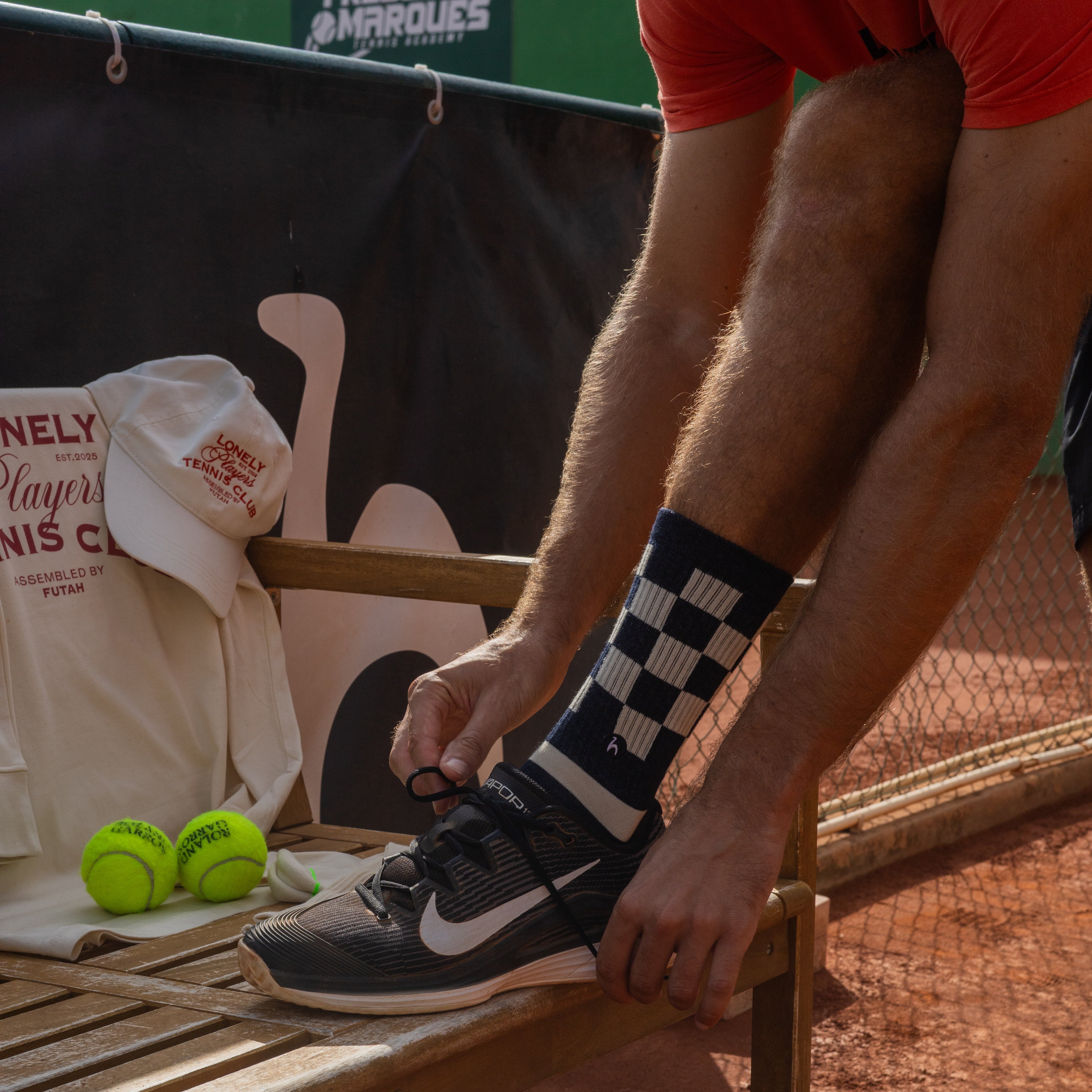 Chess Blue Socks