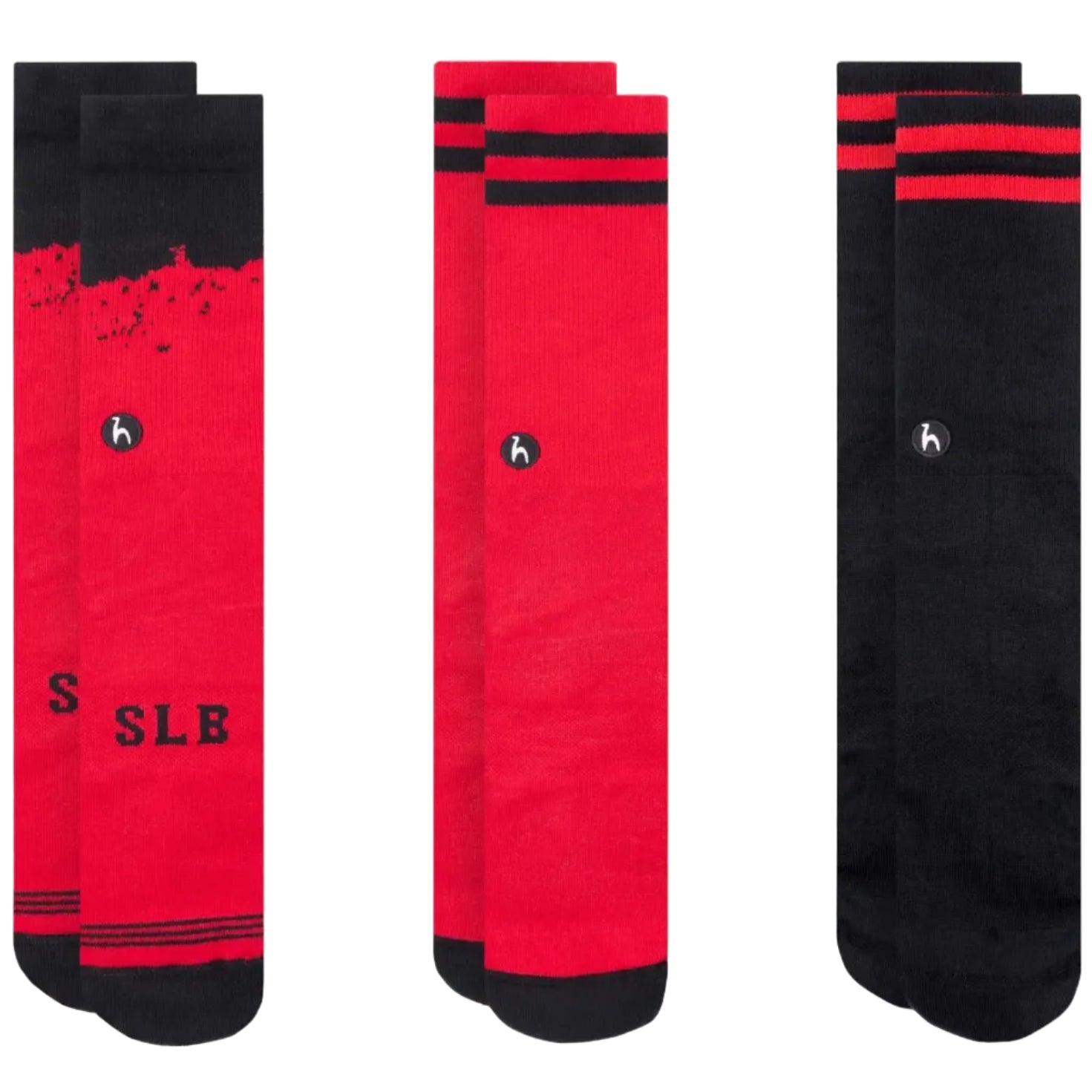 3 Pack Sport Lisboa e Benfica Socks - Official