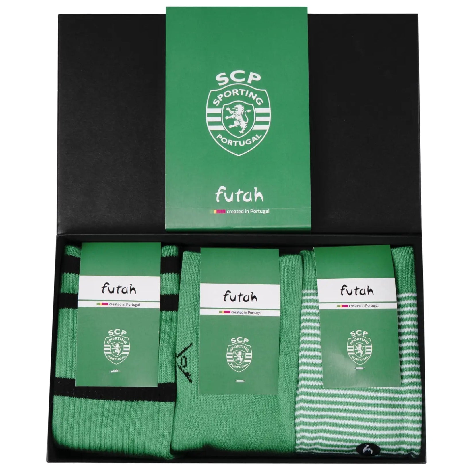 3 Pack Sporting Clube de Portugal Socks - Official