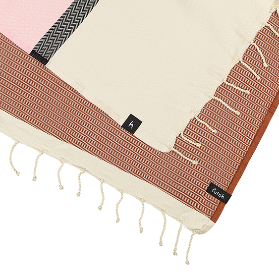 Canyon Brown Beach Towel