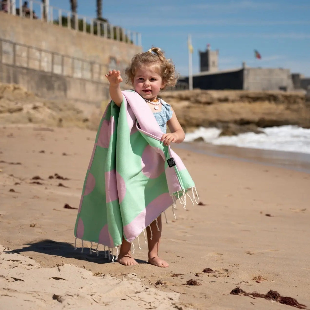 Big Shells Kids Beach Towel