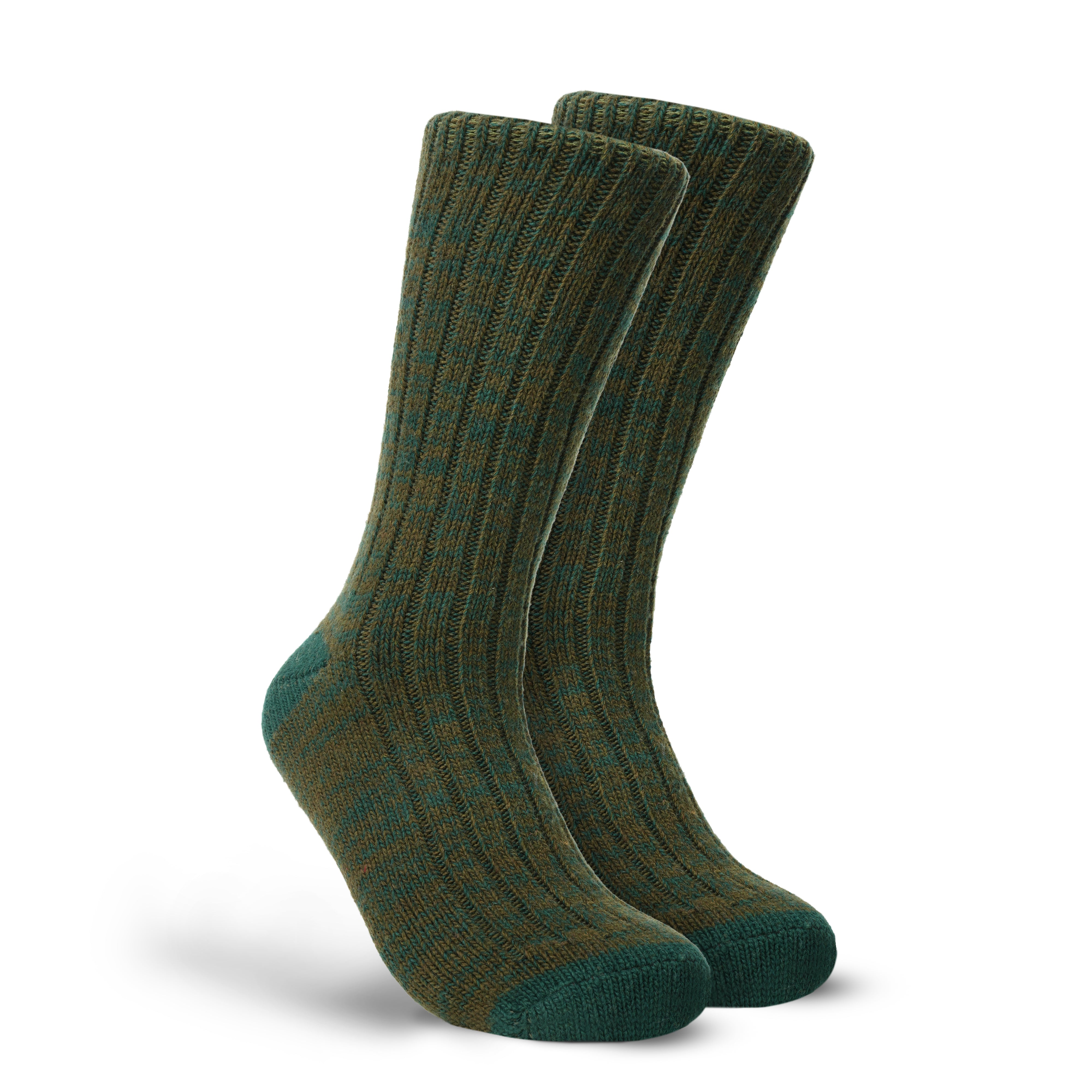 Cashmere & Wool Olive Socks