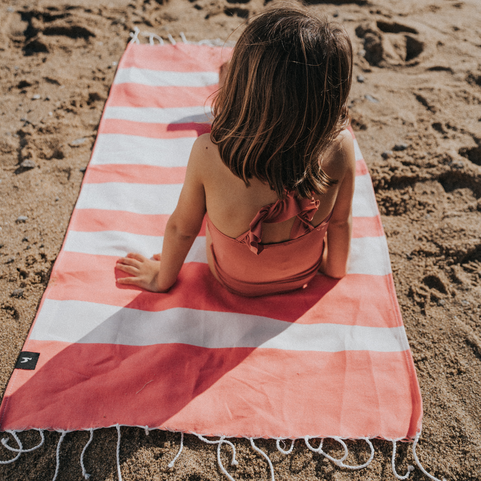 Zavial Coral Kids Beach Towel